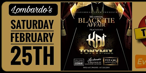 3rd Annual Black Tie Affair with Kai and Tonymix