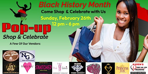 Black History Month | Pop-Up Shop & Celebration  *(Vendor Space Available)