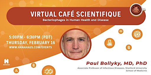 Virtual Café Scientifique | Bacteriophages in Human Health and Disease