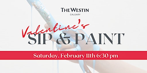 Valentine's Sip & Paint Calgary