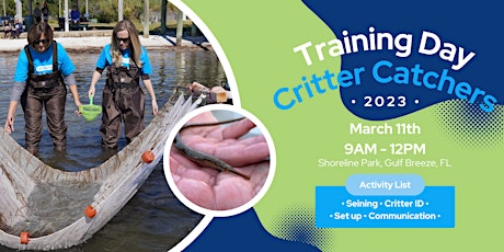 Critter Catchers  Volunteer Training Day