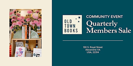 Quarterly Members Sale in March