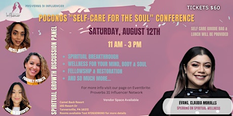 Poconos "Self Care For the Soul" Conference