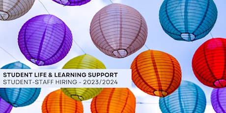 Hiring Carousel - Student Life and Learning Support (Stream 1)