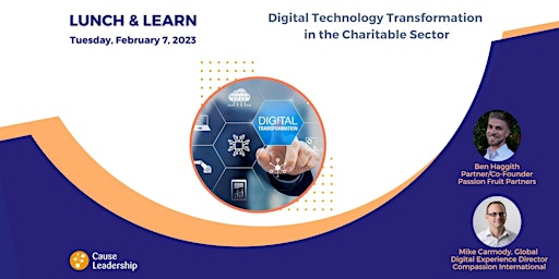 Webinar: Digital Technology Transformation in the Charitable Sector