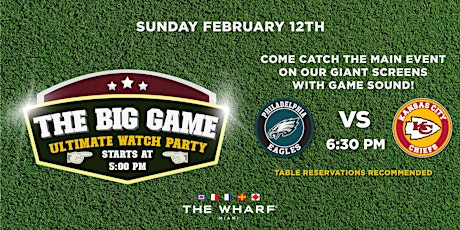 The Big Game at The Wharf Miami!