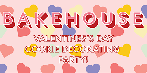 Valentine's Day Cookie Decorating Party at The Flora Bakehouse!