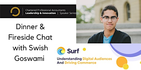 Dinner & Fireside Chat with Swish Goswami - IN PERSON primary image