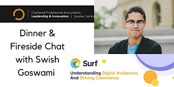 Dinner & Fireside Chat with Swish Goswami - IN PERSON