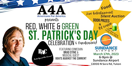 St. Patrick's Day Celebration with Comedian Brad Stine & BAC