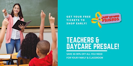 JBF Eau Claire Kids' Sale | Teacher & Daycare Presale Ticket
