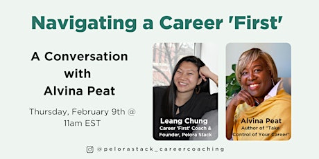 Navigating a Career 'First': A Conversation with Alvina Peat