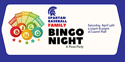 Bingo Night - Benefiting Hillsboro Spartan Youth Baseball