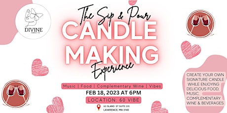 Sip & Pour Candle Making Experience