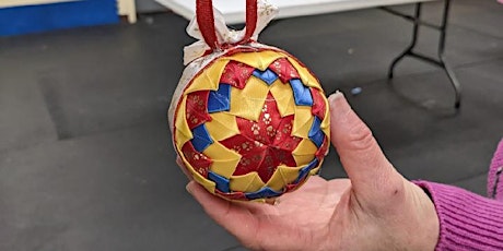 Ribbon Ornament Making Class