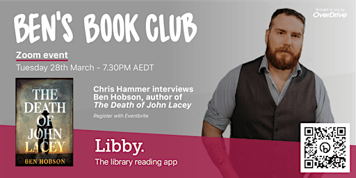 Ben’s Book Club featuring ‘The Death of John Lacey’ by Ben Hobson