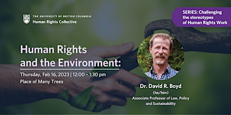 Human Rights and the Environment: Are Human Rights only about Humans?