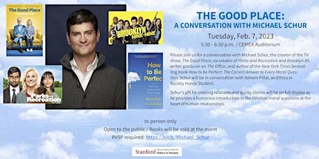 How to get to "The Good Place":  A Conversation with Michael Schur