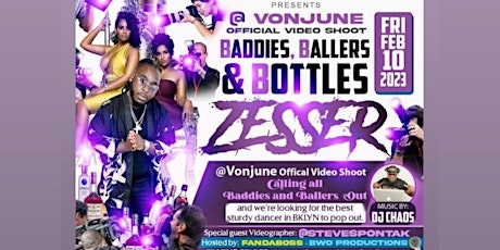 VonJune Zesser Official Video Shoot & After Party