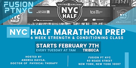 NYC Half Marathon Prep: 6 Week Strength and Conditioning Class