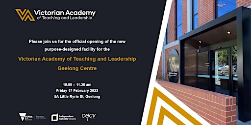 Official Opening:  Victorian Academy of Teaching and Leadership Geelong