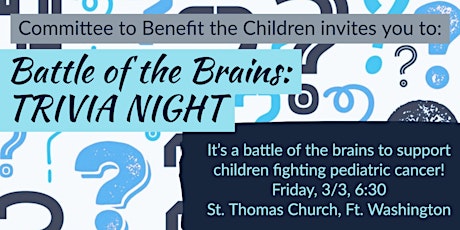 CBC Battle of the Brains - Trivia Night