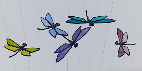 Intro to Stained Glass Dragonfly