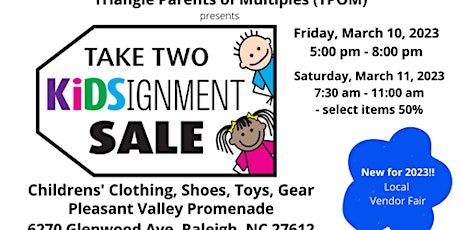 Take Two Kidsignment Sale