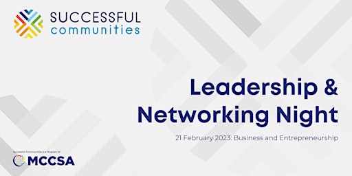 MCCSA Leadership & Networking Night