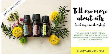 Tell Me More About Essential Oils Workshop - Bundaberg primary image