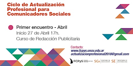 Imagen principal de Ciclo de Actualización Profesional para Comunicadores Sociales - Primer Encuentro