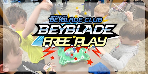 Beyblade Free Play + Pizza Party