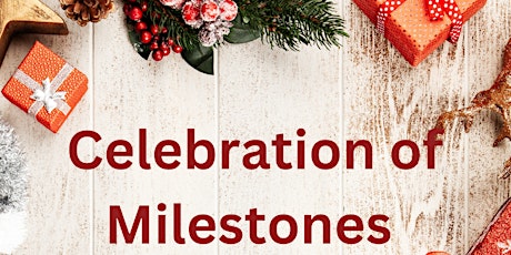 Operation Christmas Child Celebration of Milestones