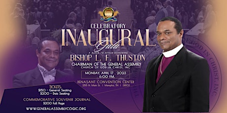 Bishop Thuston Inaugural Gala