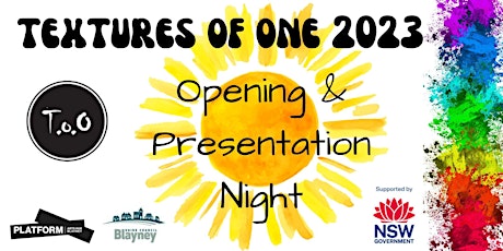 Textures of One 2023 Exhibition Opening & Presentation Night primary image