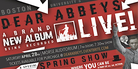 The Dear Abbeys Spring Show 2018: LIVE! primary image