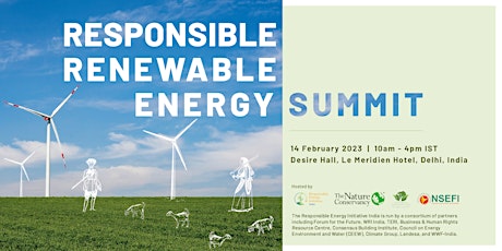 Responsible Renewable Energy Summit 2023 | Delhi primary image