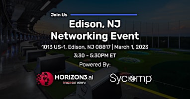 Topgolf Networking Event with Horizon3.ai and Sycomp - Edison, NJ