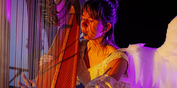 landings: a night of electroacoustic harp