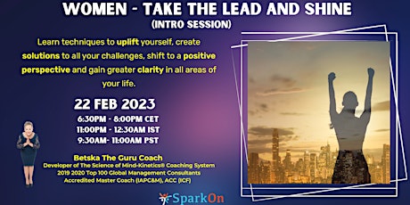 Women  - Take the LEAD and SHINE (Introductory Session)