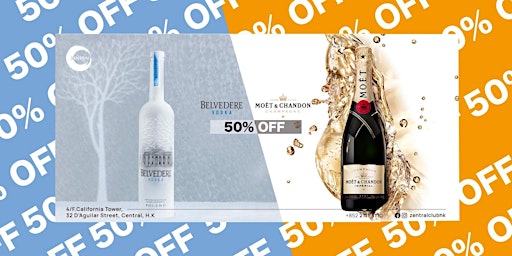 Free Entry with 50% off Belvedere and Moet & Chandon on Feb 2