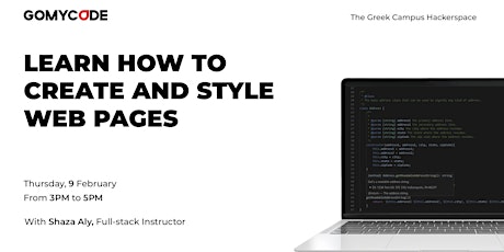 Free Full-Stack Workshop: Learn How to Create and Style Web Pages - Egypt