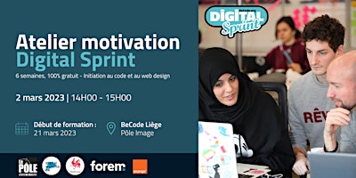 BeCode Liège – Atelier motivation Digital Sprint