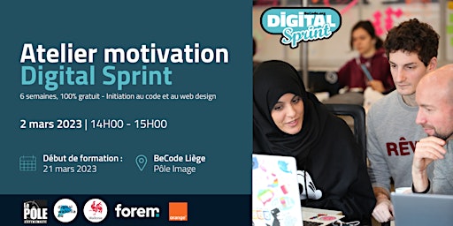 BeCode Liège - Atelier motivation Digital Sprint
