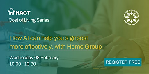 How AI can help you signpost more effectively, with Home Group