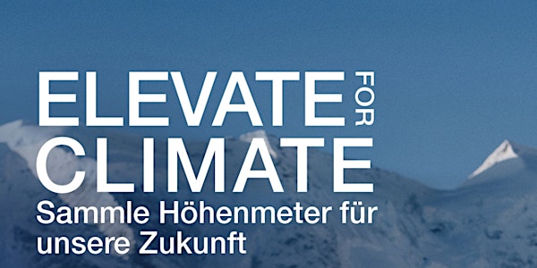 POW Community Day - elevate for climate
