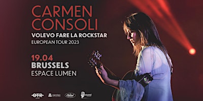 CARMEN CONSOLI  EUROPEAN TOUR