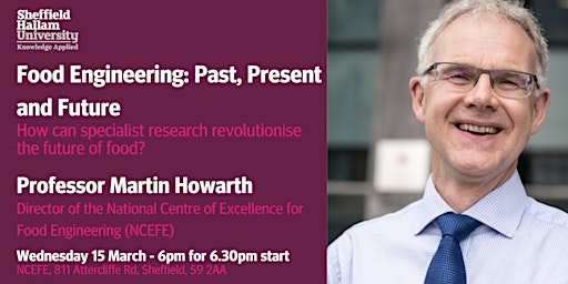 Professor Martin Howarth Professorial Lecture