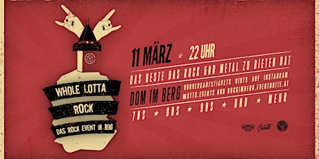 WHOLE LOTTA  ROCK // best of ROCK and METAL // DAS Rockevent im Berg