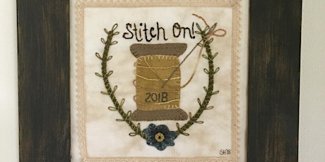 “Stitch On” Beginner Wool Appliqué Workshop primary image